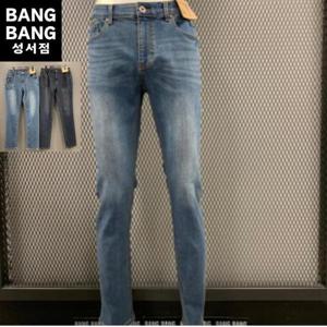 뱅뱅 HC04 빅사이즈 가을 남성 일자 스판청바지 BQK622