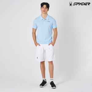 [스파이더] 남성 프로웹쿨 숏츠 SPKMCNTR305MWHT