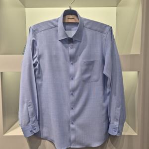 [레노마] 울 혼방 필라필 구김없는 일반핏긴팔남자셔츠RPSSG1009블루