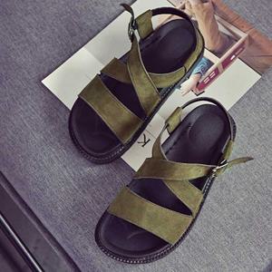 여성 패션 원피스 데일리 캐주얼 바다 샌들 여행 신발