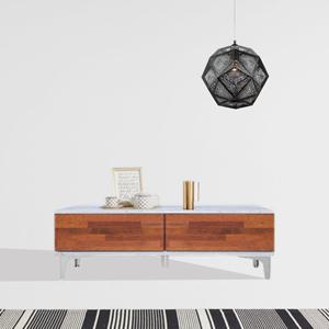 [더젠] 밴1200 LPM  멀바우 고급거실장2(멀바우원목)