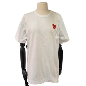 [꼼데가르송(잡화)]AX-T288-051 (레드 더블하트 반팔티)