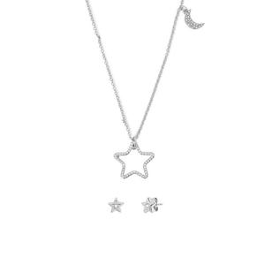 코치 여성 목걸이 귀걸이 세트 518490 RHO 111