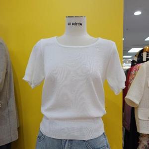 르피타 DP01 스퀘어넥  여름니트티 L252BSW607