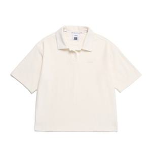 내셔널지오그래픽 N252WTS480 여성 테리 베이직 카라 티셔츠 L/BEIGE