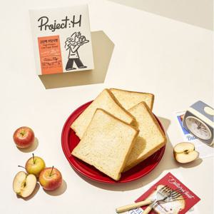 [에스피씨 삼립]프로젝트H 건강빵 고단백 저당 4쪽 식빵 2박스