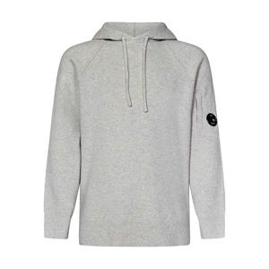 CP컴퍼니 램스울 후드 니트 그레이 17CMKN149A 110149A M13