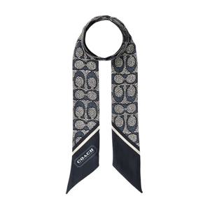 코치 시그니처 여성 실크 스키니 스카프 C2783 DWP