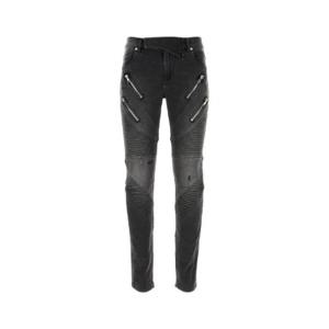 Balmain 디스트로이드 데님 팬츠 DH1MG110DE68 0PC TP934782187