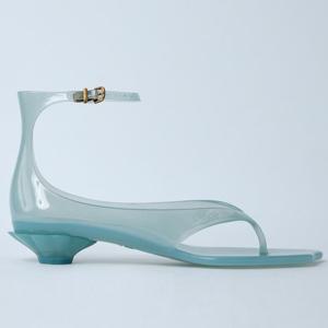 26 SS 끌로에 젤리 Jelly 트렌스퍼렌트 TPU 플립플랍 샌들 CHC25U09VRQ33B