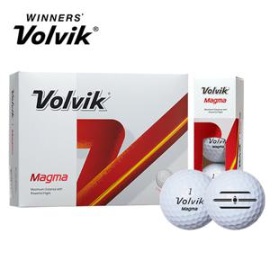 볼빅 마그마 포커스 골프공 3피스 12구 화이트