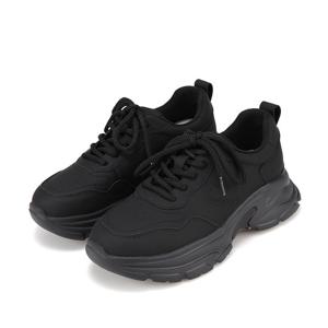 [본사운영] 바바라 소가죽 하트 청키 여성 스니커즈 5cm_BBH605