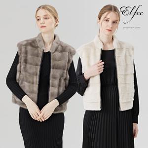 리버시블 집업 유색 밍크 휘메일 베스트(K7W3EV26_)