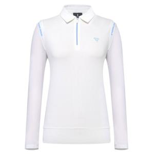 [와이드앵글]TO W.ICE 소매 포인트 소매냉감 티셔츠 WWM25237W2