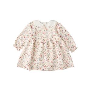 M밍크뮤D 25FW (IV)수채화플라워원피스 가을겨울초봄 드레스 (35A1540003)