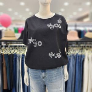 [조이너스]여성 브랜드 24신상 라운드 반팔 여름 티셔츠JEU5WKS0