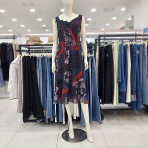 [조이너스]여성 정장 24신상 민소매 쉬폰 A라인  여름 원피스JEU