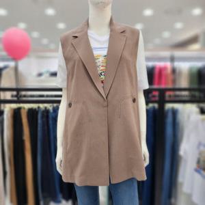 [조이너스]여성 정장 24신상 여름 A라인 레이온 베스트 조끼JEU5