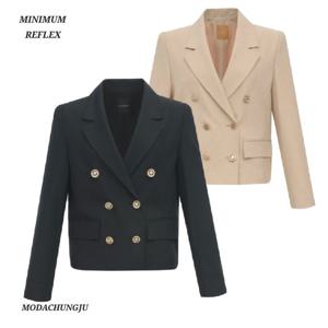 [미니멈]MD 카라넥 더블버튼 자켓 MD MYBGWJ3050 Z_CJ