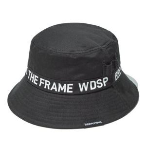 [인터크루]1도 자수 벙거지 블랙 ITX5AC38ABK_CC