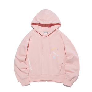 [인터크루]우먼스 스몰 키치 크롭 후드풀오버 핑크 ITY1TH52APK1