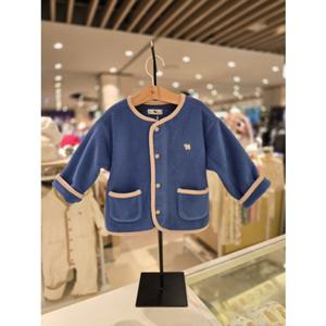 [블루독베이비] 25 FW(BL)코지 플리스 점퍼(45A1911702)후리스 등원 백일 돌 유아 아가옷 선물 조카 (45A19