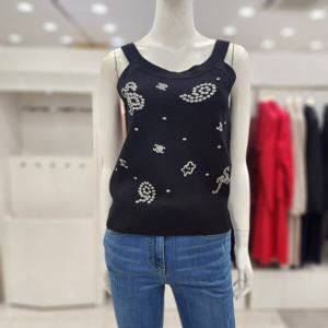 [조이너스]여성 정장 24신상 니트 민소매 이너 탑 티셔츠JEU4WST