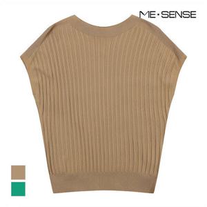 [미센스][미센스] 골지 민소매 니트_MB35KNS324Z (P003590353)