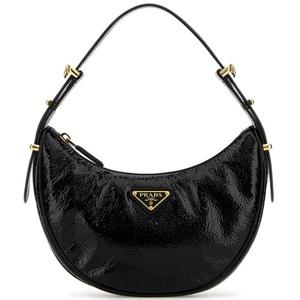 26 SS 프라다 Arque 아르케 로고 페이턴트 숄더백 네로블랙 1BC194VOOO2DNT
