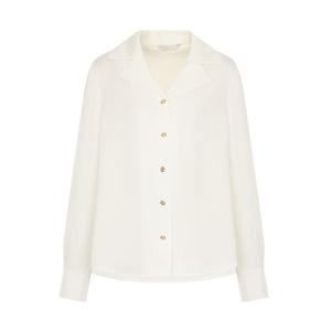 [TAG 189000원][라인] 오픈 카라 베이직 블라우스 NWBLPC0100