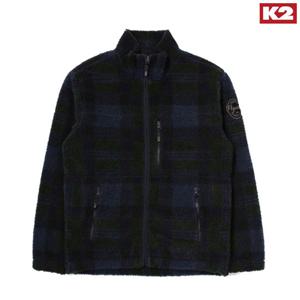[케이투 (행사)]봄가을 남성 캐주얼 플리스 자켓/점퍼/체크/뽀글/KMU23160YD