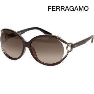 페라가모 선글라스 SF600S 220 브라운 뿔테 버터플라이 프레임 럭셔리 명품 패션