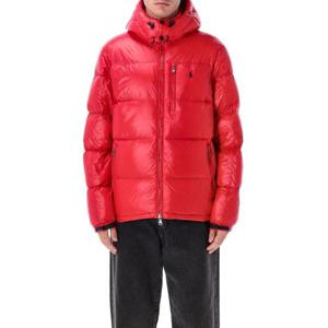 폴로 랄프로렌 고햄 글로시 다운 패딩 710968281 004 Rosso