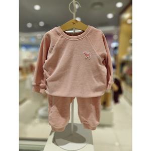 블루독베이비[hu] 25.FW겨울신상 PK)테리상하세트 45C70-672-07 상하복 등원복 맨투맨상하복 실내복