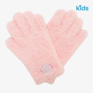 노스페이스 키즈 NJ3GR54S 핑크 멜리 퍼 글러브 장갑