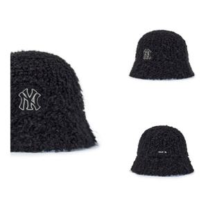 MLB 플리스 버킷햇 드롭핏 뉴욕양키스 (3AHTB0156-50BKS)