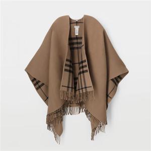 버버리 리버시블 체크 울 케이프 81045031