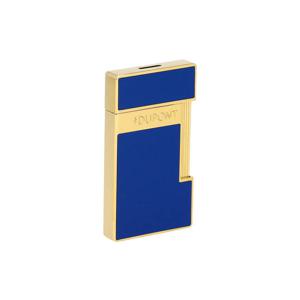 듀퐁 028225 슬리미 네이비 블루 골드 라이터