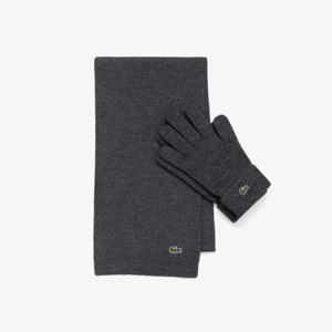 [라코스테공식] 공용 머플러 장갑 기프트 세트 RE302E-55N 050