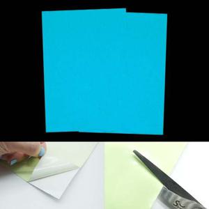 야광 종이 스티커 A4 녹색 A4야광종이 야광지 야광시트지 야광스티커 형광시트지A4