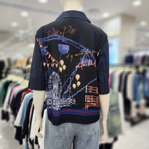 [조이너스]여성 브랜드 25신상 카라 남방 블라우스JAFU5WRC300_U