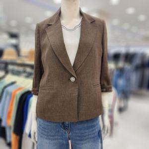 [조이너스]여성 정장 25신상 린넨 칠부 마 여름 자켓 JAFU5WJK34