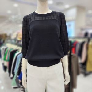 [조이너스]여성 브랜드 25신상 니트 칠부 티셔츠 여름JAFU4WSL21