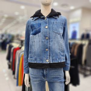 [조이너스]여성 캐주얼 25신상 면 후드 탈부착 청자켓JAFU3WDJ 1