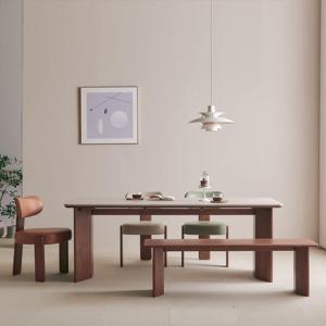 모아이 애쉬원목 양면 포세린세라믹 6인식탁 1800