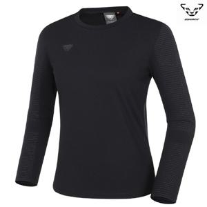 다이나핏 여성 니트안감 긴팔 티셔츠 YWW24232Z1 블랙라이트