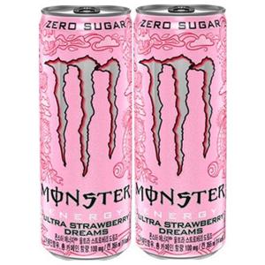 몬스터에너지 울트라 스트로베리 드림즈 355ml, 24캔