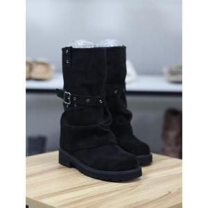 바이로쏘 세이브존06 벨티드 스웨이드 폴딩 3cm 미들부츠 (BY)25W128J80CG2