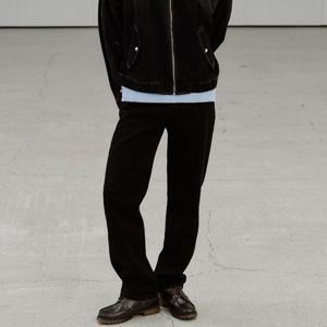 [플랙진]남성 에센셜 스티즈 M55 스트레이트 블랙진 데님 팬츠 (PJTI5SZM553)