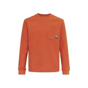 아이더 WAFFLE (와플) 남성 긴팔 라운드 티셔츠_Burnt Orange DMU25257O5 283356